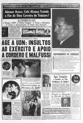 Última Hora [jornal]. Rio de Janeiro-RJ, 30 nov. 1955 [ed. vespertina].