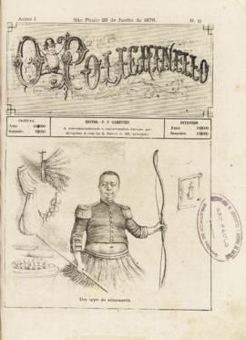 O Polichinello [jornal], a. 1, n. 11. São Paulo-SP, 25 jun. 1876.
