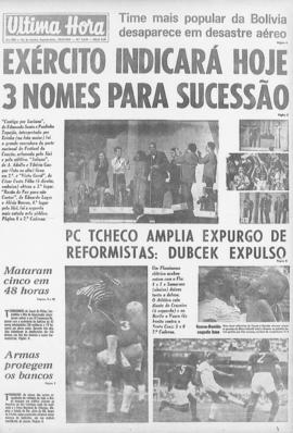 Última Hora [jornal]. Rio de Janeiro-RJ, 29 set. 1969 [ed. vespertina].