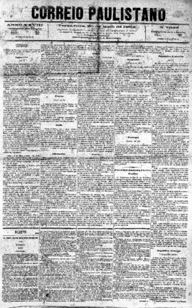 Correio paulistano [jornal], [s/n]. São Paulo-SP, 30 mai. 1882.