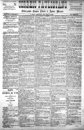 Correio paulistano [jornal], [s/n]. São Paulo-SP, 12 mar. 1885.