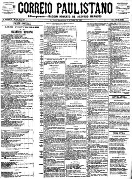 Correio paulistano [jornal], [s/n]. São Paulo-SP, 15 jun. 1888.