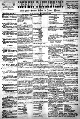 Correio paulistano [jornal], [s/n]. São Paulo-SP, 06 out. 1885.