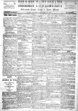 Correio paulistano [jornal], [s/n]. São Paulo-SP, 12 dez. 1884.