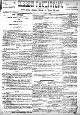 Correio paulistano [jornal], [s/n]. São Paulo-SP, 07 out. 1886.