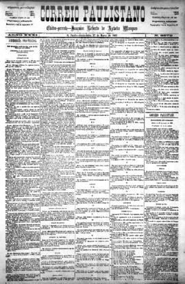 Correio paulistano [jornal], [s/n]. São Paulo-SP, 27 mar. 1885.