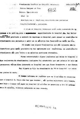 TV Tupi [emissora]. Dossiê subsidiário [programa não identificado], 10 dez. 1979.
