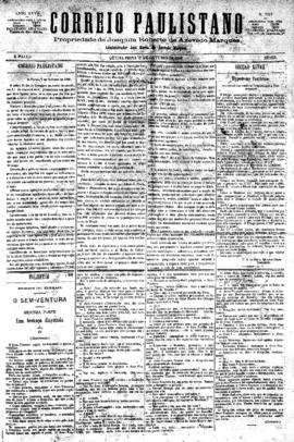 Correio paulistano [jornal], [s/n]. São Paulo-SP, 07 out. 1880.