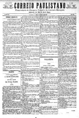 Correio paulistano [jornal], [s/n]. São Paulo-SP, 21 nov. 1880.