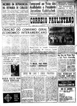 Correio paulistano [jornal], [s/n]. São Paulo-SP, 30 ago. 1957.