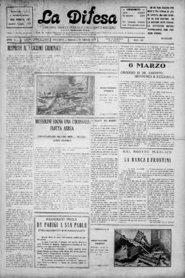 La Difesa [jornal], a. 4, n. 141. São Paulo-SP, 20 fev. 1927.