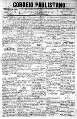 Correio paulistano [jornal], [s/n]. São Paulo-SP, 21 mai. 1882.