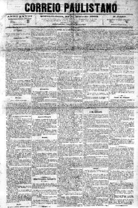 Correio paulistano [jornal], [s/n]. São Paulo-SP, 22 mai. 1882.