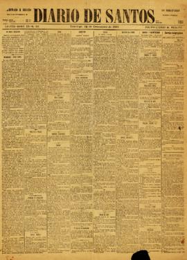 Diario de Santos [jornal], a. 23, n. 60. Santos-SP, 23 dez. 1894.