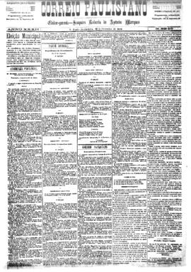 Correio paulistano [jornal], [s/n]. São Paulo-SP, 19 fev. 1886.