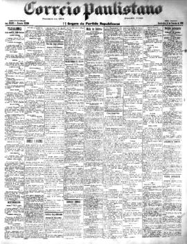 Correio paulistano [jornal], [s/n]. São Paulo-SP, 12 fev. 1902.