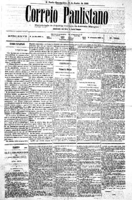 Correio paulistano [jornal], [s/n]. São Paulo-SP, 08 jun. 1881.