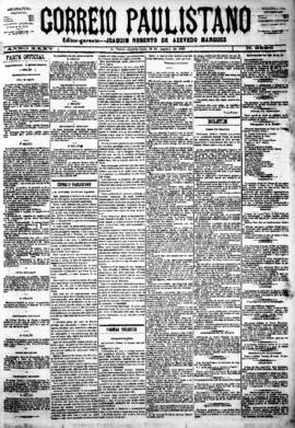 Correio paulistano [jornal], [s/n]. São Paulo-SP, 15 ago. 1888.