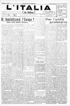 La Difesa [jornal], a. 9, n. 472. São Paulo-SP, 13 mai. 1933.