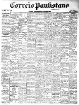 Correio paulistano [jornal], [s/n]. São Paulo-SP, 20 abr. 1902.