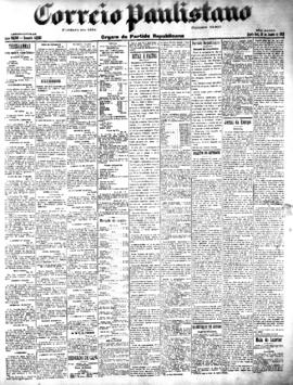 Correio paulistano [jornal], [s/n]. São Paulo-SP, 29 jan. 1902.