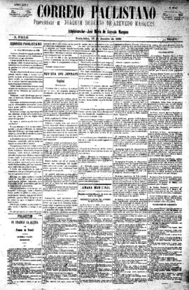 Correio paulistano [jornal], [s/n]. São Paulo-SP, 23 jan. 1880.