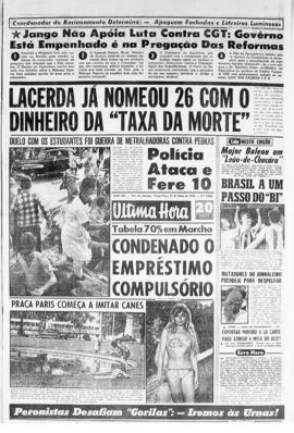 Última Hora [jornal]. Rio de Janeiro-RJ, 21 mai. 1963 [ed. vespertina].
