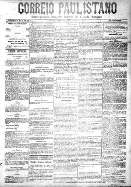 Correio paulistano [jornal], [s/n]. São Paulo-SP, 24 dez. 1886.