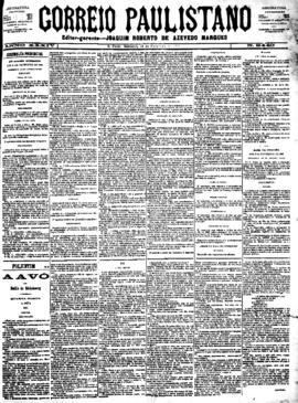 Correio paulistano [jornal], [s/n]. São Paulo-SP, 18 fev. 1888.