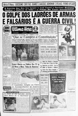 Última Hora [jornal]. Rio de Janeiro-RJ, 13 out. 1955 [ed. vespertina].