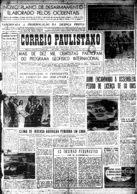 Correio paulistano [jornal], [s/n]. São Paulo-SP, 02 jul. 1957.
