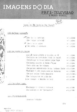 TV Tupi [emissora]. Diário de São Paulo na T.V. [programa]. Roteiro [televisivo], 30 mai. 1959.