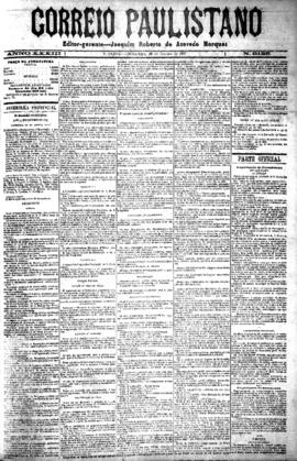 Correio paulistano [jornal], [s/n]. São Paulo-SP, 28 jan. 1887.