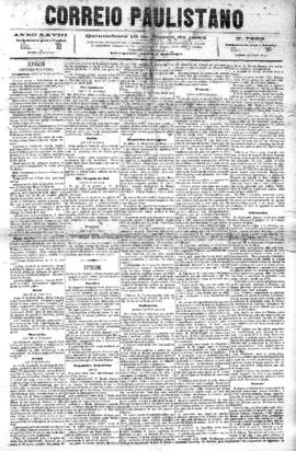 Correio paulistano [jornal], [s/n]. São Paulo-SP, 16 mar. 1882.