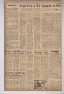 Última Hora [jornal]. Rio de Janeiro-RJ, 25 nov. 1965 [ed. regular].