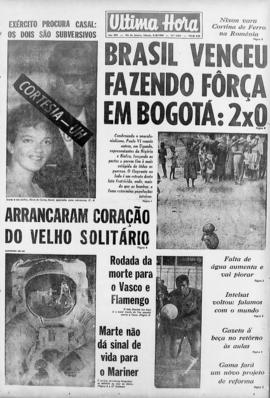 Última Hora [jornal]. Rio de Janeiro-RJ, 02 ago. 1969 [ed. vespertina].