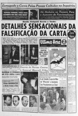 Última Hora [jornal]. Rio de Janeiro-RJ, 28 out. 1955 [ed. vespertina].
