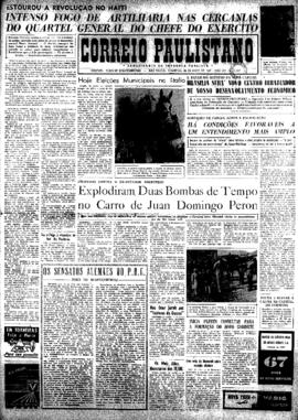 Correio paulistano [jornal], [s/n]. São Paulo-SP, 26 mai. 1957.