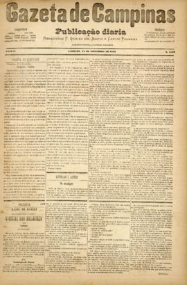 Gazeta de Campinas [jornal], a. 8, n. 1182. Campinas-SP, 17 nov. 1877.