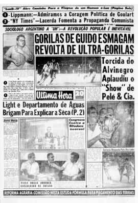 Última Hora [jornal]. Rio de Janeiro-RJ, 03 abr. 1963 [ed. vespertina].
