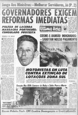 Última Hora [jornal]. Rio de Janeiro-RJ, 03 mar. 1964 [ed. matutina].