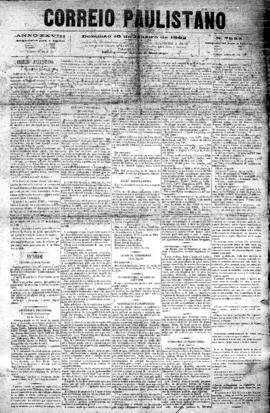 Correio paulistano [jornal], [s/n]. São Paulo-SP, 15 jan. 1882.