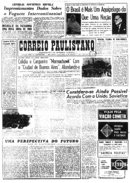 Correio paulistano [jornal], [s/n]. São Paulo-SP, 29 ago. 1957.