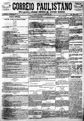 Correio paulistano [jornal], [s/n]. São Paulo-SP, 05 ago. 1888.