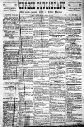 Correio paulistano [jornal], [s/n]. São Paulo-SP, 02 jul. 1884.