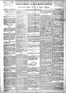 Correio paulistano [jornal], [s/n]. São Paulo-SP, 06 mar. 1886.