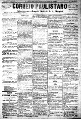 Correio paulistano [jornal], [s/n]. São Paulo-SP, 02 out. 1883.