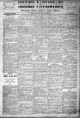 Correio paulistano [jornal], [s/n]. São Paulo-SP, 30 abr. 1884.