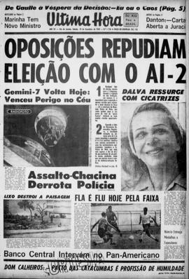 Última Hora [jornal]. Rio de Janeiro-RJ, 18 dez. 1965 [ed. matutina].