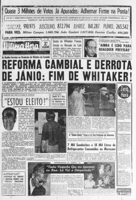 Última Hora [jornal]. Rio de Janeiro-RJ, 06 out. 1955 [ed. extra, 1].